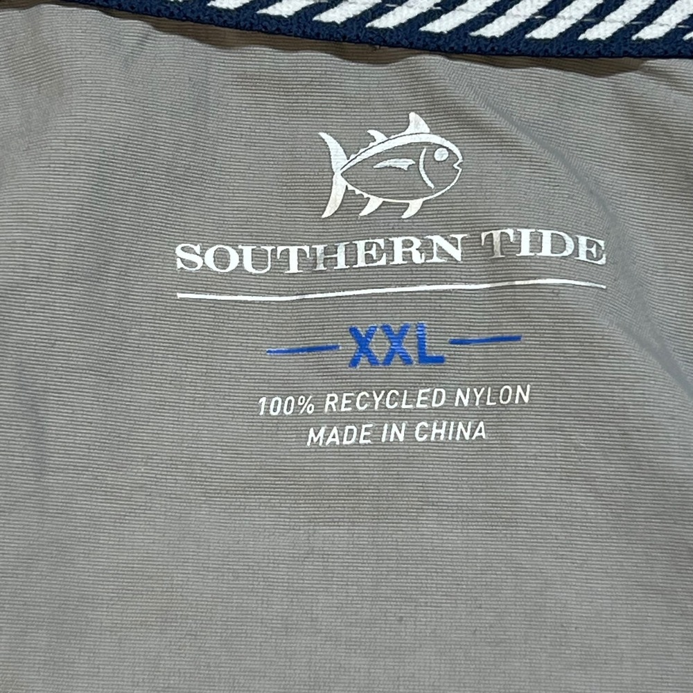 Southern Tide Light Gray Windbreaker - Picture 4 of 12